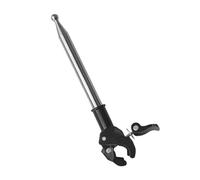 Générique Flag Mount - Stainless Steel, 47.24in Telescopic Flag Pole Design | Regolabile Flags Display, Outdoor & Indoor Pole for Home, Garden, Camping, Eventi, Travel, Celebrations