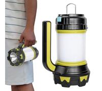Générique Flashlight, Lantern Flashlight with Handle 3,62 x 6,69 x 5 pollici, 6 modalità Lightweight for Outdoor Garden, Courtyard, Hiking, Camping, Boating, Hunting, Practical Design
