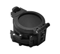 Générique Flashlight Lens Guard | Flashlight Lens Protection Cover | Flashlight Lens Cover | Effective Light Filtering to Ensure Your Flashlights Performs Optimally and Protected, Nero, Se référer au