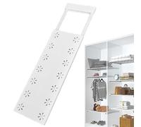 Générique Flessibile Closet Shelf Organizer Closet Shelf Divider | Non Slip Insert Shelving Wardrobe Dividers Separator for Cabinet Bookcases