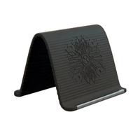 Générique Flessibile Grip, Mobile Support Dock, 7.87 x 3.94 Device Cradle with Stability, Silicone Anti Slip Mount Holder, Minimal Curve Ornament Style, Desk Home Travel Use Utility Pack