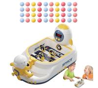 Générique Flipper Stazione Spaziale, Gioco Flipper da Tavolo,Macchina da gioco Flipper da tavolo - Giocattolo Flipper da tavolo per tutti, famiglia, amici