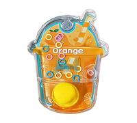 Générique Floating Hoop Toy - Handheld Skill Game, Pocket Sized Device with Liquid Motion, Smash Resistant Frame, Stress Reliever Play, Camping Trip Boredom Buster, Compact Fun Companion