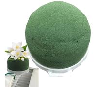 Générique Flower Foam - Floral Foam | Floral Foam Block | Round Flower Holder, Flower Foam Brick, Flower Absorbing Round Floral Foam for Church Wedding, Floral Arrangement