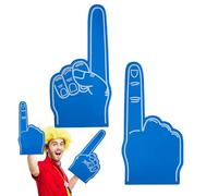 Générique Foam Finger - Giant Foam Finger | Sports Foam Finger | 18 inch Sports Fan Foam Finger, Cheerleading Foam Finger, Blank Foam Hand, Cheerleading Props for Sports Events Games School Business