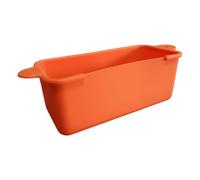 Générique Fodere per tazza di grasso in silicone - Grill Grease Pan Vassoio in Silicone, Lavastoviglie in sicurezza piatta- Drip Pan Tray Dolore per campeggio, cene, barbecue