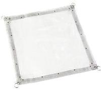 Générique Foglio di ricambio per foglio di rete di supporto fuoco con perno in acciaio resistente al calore speciale di montaggio facile 42 x 42 cm campo fai da te