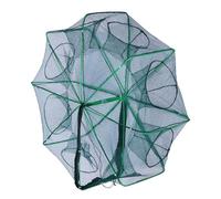 Générique Foldable Catch Net Gage, Bait Fish Trapping System, Compact Crab