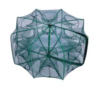 Générique Foldable Catch Net Gage, Bait Fish Trapping System, Compact Crab