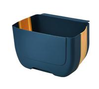Générique Foldable Trash Can, Cabinet Door Hanging Bin, Space-Saving Design, Easy Installation Feature, Waste Container, Ideal for Kitchen Countertops, Bathroom Storage, Bedroom Organization