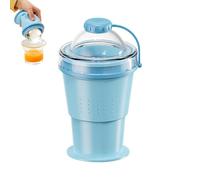 Générique Folding Water Cup - Portable 375ml Silicone Drinkware for Travel Use | Space Saving Beverage Container, Leak Resistant Coffee Soda Wine Mug for Camping Picnic School Outdoor Activities