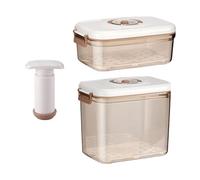 Générique Food Storage Box, Vacuum Storage Contenitori, Microonde Safe Lunch Container, Frigorifero Sealed Jar Pantry Organizer for Kitchen Home, Apartment, Workplace, Ristorante, Travel