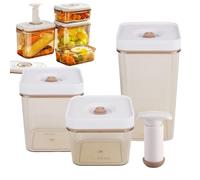 Générique Food Storage Box, Vacuum Storage Contenitori, Microonde Safe Lunch Container, Frigorifero Sealed Jar Pantry Organizer for Kitchen Home, Apartment, Workplace, Ristorante, Travel
