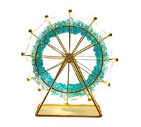 Générique Forniture Perle Cassaforte Gioielli Beaded Ferris Wheel Figurine Creative Night Light Tabletop Ornaments for Kids Sisters Women Anelli Bracciali Gioielli (C, One Size)