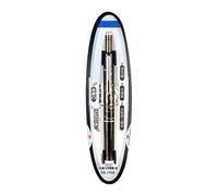 Générique Fountain Pen - Penna stilografica retrattile | penne a inchiostro retrattile | Penna stilografica retrattile con scatola | punta extra fine in metallo bianco a quadretti con convertitore di