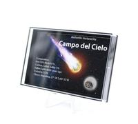 Générique Frammento Campo Del Cielo da 1 grammi e 80 millimetri, Minerale Campo Del Cielo d'Argentina, 100% di origine naturale, pezzo esclusivo, oggetto d'arte minerale, pietra di relax