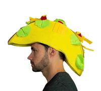 Générique French Fries Hat - Mexican Food Headbands For Women - French Fries Hat | Mexican Food Headbands For Women | Fast Food Headpieces Funny Props Adults Kids Novelty Burger Headwear