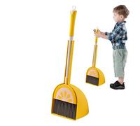 Générique Fruit Design Broom and Dustpan, Housekeeping Plaything Set, Child-Sized Cleaning Tools for Pretend House, Kitchen Cleanup, Kids, Boys Girls, 6,42 x 5,59 x 21,26 pollici