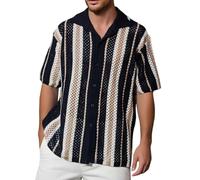 Générique Fruit du Métier Tisser T Shirt da uomo Pack Camicia a maniche corte da uomo, casual e rinfrescante, ideale per la spiaggia o l'estate T-Shirts Colore Comfort, cachi., L