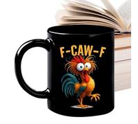 Générique Fun Container, Hilarious Bird Design, Gag Present Idea Accessory, Gifting Celebration Item, Desk Table Home Display, Safely Heated, Ideal for Cream Earthenware Thirty Seven Centiliters