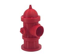 Générique Funny Dog Poop Bag Holder, Fire Hydrant Dispenser, Weather-Proof Waste Bags Carrier, Red Poop Organizer, Convenient Leashs Accessory for Outdoor Pet Use, 2.7×2.3×2.9inch, multicolore, Se