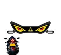 Générique Fuoco Moto | Segnale di avvertimento Impermeabile a Forma di Occhio,Fuoco Moto,Per E Posteriore, Veicoli, Feste, All Terreno, Strada E Notte