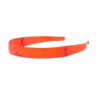 Générique Gafas De Sol Diadema Para Uso Diario Con Estilo Único - Diseño Futurista Llamativo Para Mujeres Adultos Familia Y Amigos | Gafas De Sol Con Banda Para La Cabeza -, rosso, Se référer au