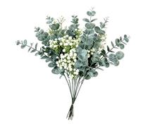 Générique Gambi di eucalipto | di eucalipto decorativi resistenti ai raggi UV, falso verde, per la decorazione di interni e composizioni di bouquet floreali primavera e Pasqua