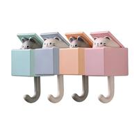 Générique Ganci Adesivi 4 Pezzi Senza Trace Gatto Gatto