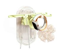 Générique Ganci adesivi per cucina supporto regolabile ed estensibile | Ganci da parete per cucina per pentole, strofinacci umidi spatole raschiatori peeler sotto mobile bagno e camera da letto