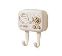 Générique Ganci per chiavi da parete - portachiavi d'ingresso | gancio con promemoria audio | volume regolabile | organizzatore da parete per cucina, soggiorno, garage, corridoio, dormitorio o unità