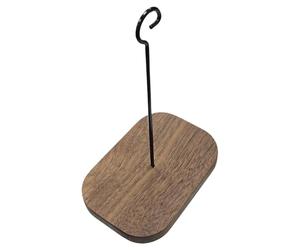 Générique Ganci per esterni - Appendini da parete con ganci - Sospensione adesiva rustica per lanterna da balcone, mangiatoia per uccelli, campanello, vento, terrazza, giardino esterno