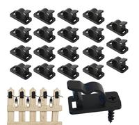 Générique Ganci Per Sospensione Ghirlande Luminose | Montaggio A Vite Resistente | Ganci A Vite Ghirlande Di Natale,Cortile Giardino Posteriore Cammino Terrazza Balcone Arredamento Portico