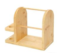 Générique Gancio porta bobina filo,Strumento girevole in legno | Supporto per avvolgitubo per lana,per amici amatoriali appassionati principianti adulti, uomini, donne, casa, interni artigianato e