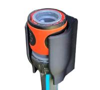 Générique Garden Hose Holder, Outdoor Wall Holder, 2.36x1.61 Inches Anti Slip Bracket Spray Nozzles, Spray Attachment for Gardening Tools, Yard, Lawn, Backyard, Recinzione, Deck Use