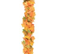Générique Ghirlanda d'acero per l'autunno Ghirlanda di acero di Halloween | Foglie d'acero di Halloween Ornamento 'Autunno | autunno pieghevole riutilizzabile, decorazioni stagionali per mu