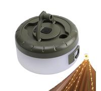 Générique Ghirlanda luminosa per campeggio - lampada da esterno - 8 m luce portatile regolabile per giardino terrazzo esterno festivo