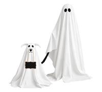 Générique Ghost Dog Decor, Spooky Remote String Lights, Halloween Walking | Cute Light-Up Canine Silhouette, Glowing Ambient Illumination, Perfect for Outdoor Lawns, Patio, Yards, Portici, and Garden