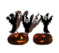 Générique Ghost Halloween Decorations | Spooky Scary Party Decor | Ghost Lawn Decorations Signs for Balcony Outdoor Indoor Porch Courtyard Backyard Fence Party