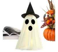 Générique Ghost Night Light, Light-Up Ghost Decoration, Battery Operated LED Spooky Lamp, Soft Glow Halloween Accent, Compact and Portable Design, Ideal for Tabletop, Mantel, Party Holiday