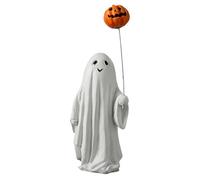 Générique Ghost Statua - Ghost Figurine Home Decor | Ghostt Tabletop Decor, Resin Ghostt Sculpture Statue, Seasonal Resin Spooky Sculpture for Desktop Dining Tables Entryway Cabinets and Bookshelf