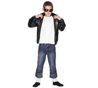 Generique - Giacca Nera Grease per bambinoGiacca Nera Grease per Bambino 10/12 Anni (140/152)