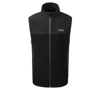 Générique Gilet trapuntato senza uomo uomo Standing Collar Heating Vest Cotton Vest Heating Horse Clip USB Power Supply Intelligent Costante Temperature Heating Clothing Gilet Uomo Vecchio, Le Noir