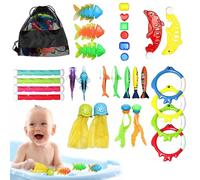 Générique Giocattoli Da Piscina - Articoli da Gioco per Il Bagno - Giochi di Immersione subacquea - per Eventi Camp Estivi Raduni Familiari In Giardino Hotel Spiaggia Compleanni