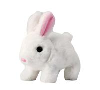 Générique Giocattoli di Coniglio per, Giocattoli di Coniglio per |Animali di Peluche realistico Giocattolo elettronico Bunny - Saltare, Trembler Il Naso, Orecchie Mescolanti, Numeri di Peluche