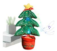 Générique Giocattoli di Natale Albero, Canto Elettrico Musicale con Luce, Decorazione per Ufficio Camera Dormitorio Appartamento Scuola Festa, Regalo del Ringraziamento Feste Compleanno