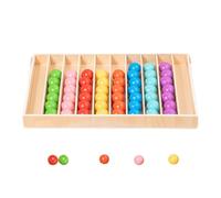 Générique Giocattoli di Ordinamento dei Colori,Gioco da Società STEM per stimolare l'Intelligenza - Giocattolo di Ordinamento e Conteggio dei Colori,per Aula Casa Materna Scuola Supporto Scuola