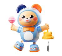 Générique : Giocattoli in movimento per i bambini, orso di peluche con musica e movimento, giocattolo educativo precoce, per ragazzi e ragazze a casa per dormire per Pasqua e