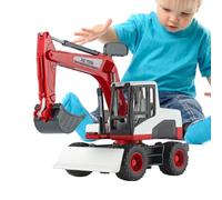 Générique Giocattoli Per Pellatrici | Grande Pala Meccanica con Rotazione Completa 360 Gradi,Camion Pellatrice con E Suoni | per 3 Anni e Oltre Idea Regalo