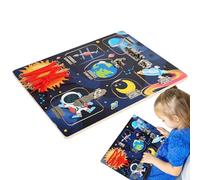 Générique Giocattoli Sensoriali Tavola - Tabella Sensoriale Giocattoli Educativi,Gioco di Sveglia, Viaggio Sviluppo Motorico Fine Educazione Prescolare